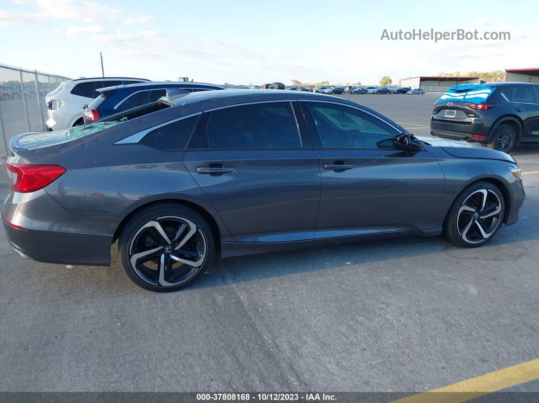 2020 Honda Accord Sedan Sport Gray vin: 1HGCV1F36LA135845