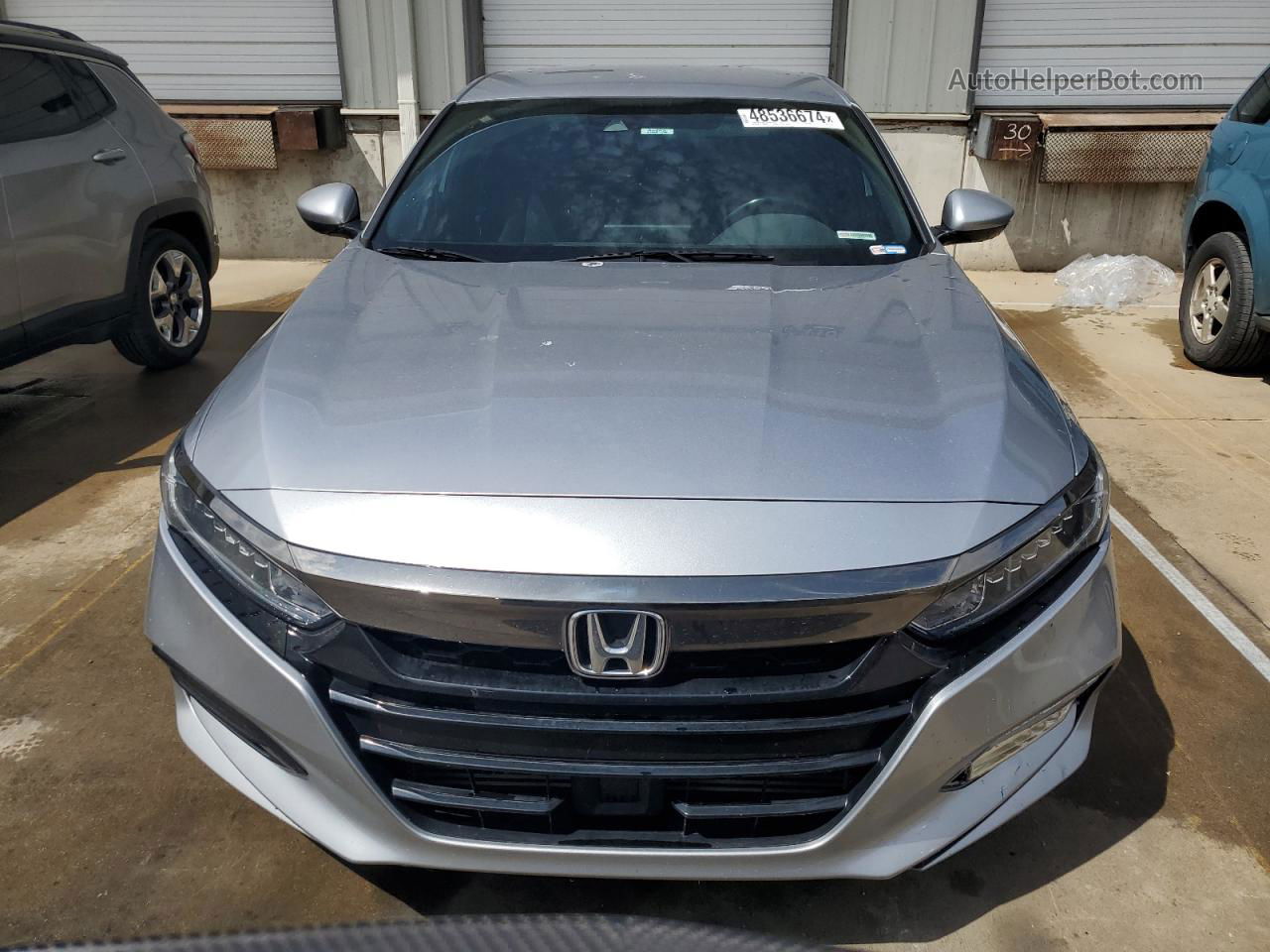 2020 Honda Accord Sport Silver vin: 1HGCV1F36LA151799