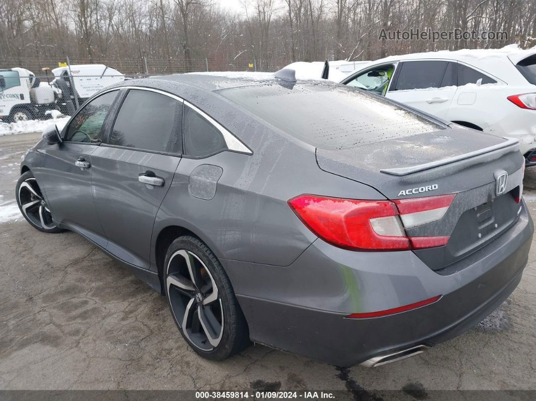 2020 Honda Accord Sport Gray vin: 1HGCV1F36LA154069