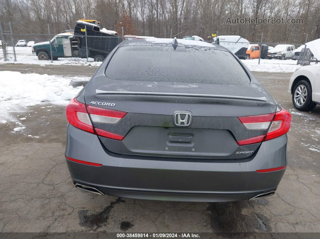 2020 Honda Accord Sport Gray vin: 1HGCV1F36LA154069