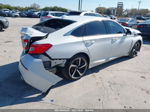 2018 Honda Accord Sport White vin: 1HGCV1F37JA060747