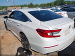 2018 Honda Accord Sport White vin: 1HGCV1F37JA088032