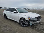 2018 Honda Accord Sport White vin: 1HGCV1F37JA095370