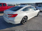 2018 Honda Accord Sport White vin: 1HGCV1F37JA102138