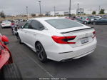 2018 Honda Accord Sport White vin: 1HGCV1F37JA122440