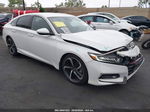 2018 Honda Accord Sport White vin: 1HGCV1F37JA122440