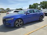 2018 Honda Accord Sport Синий vin: 1HGCV1F37JA175137