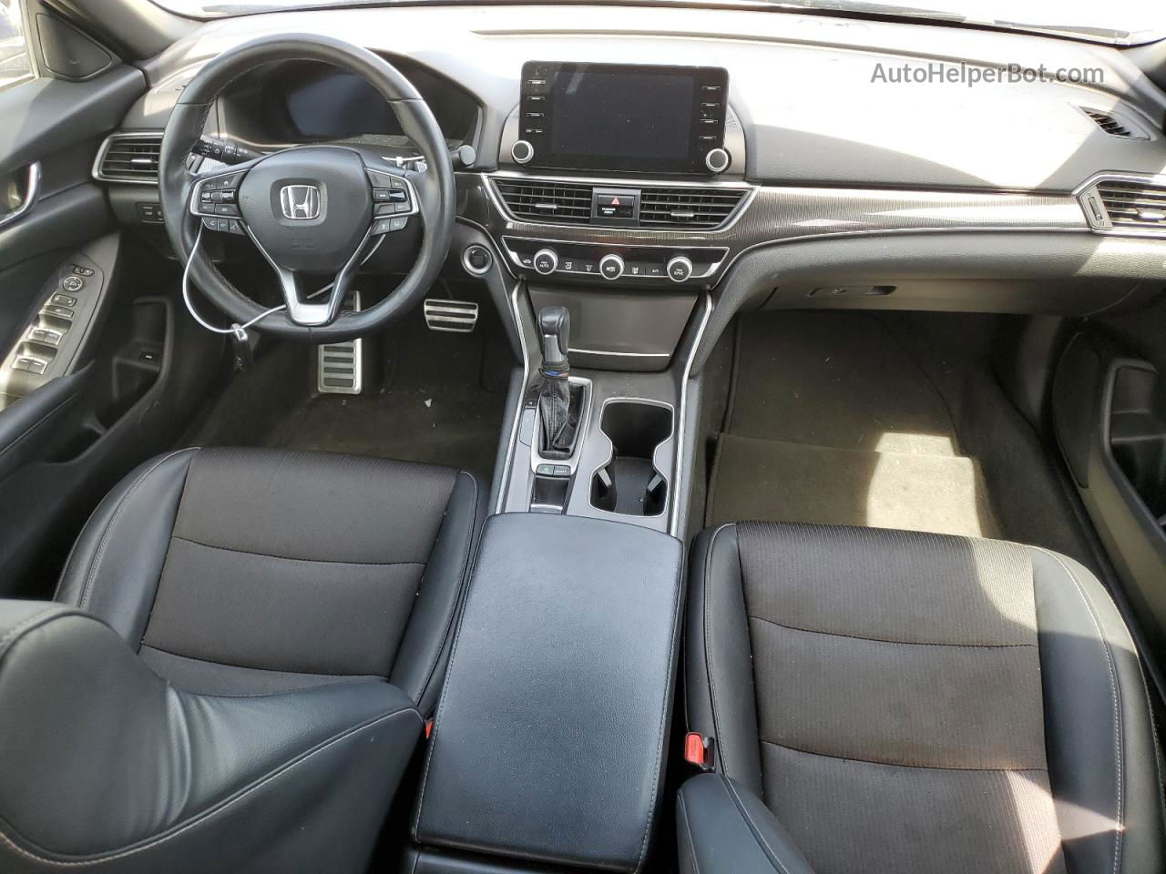 2018 Honda Accord Sport Синий vin: 1HGCV1F37JA175137