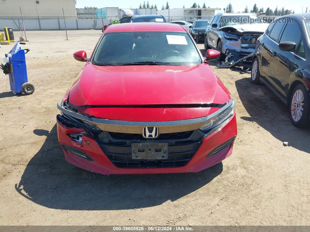 2018 Honda Accord Sport Red vin: 1HGCV1F37JA247048