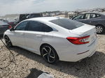 2018 Honda Accord Sport White vin: 1HGCV1F37JA255621