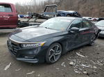 2018 Honda Accord Sport Black vin: 1HGCV1F37JA268823