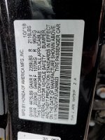 2018 Honda Accord Sport Черный vin: 1HGCV1F37JA268823