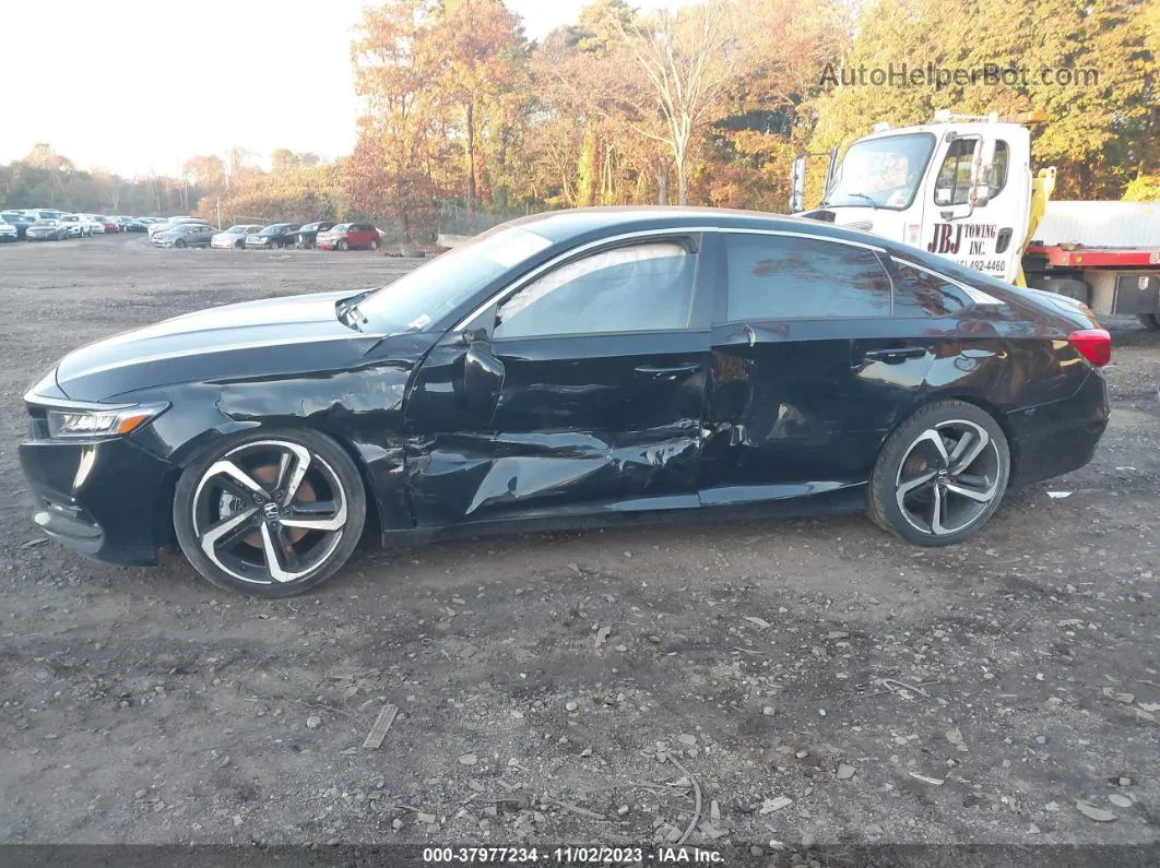 2019 Honda Accord Sport Black vin: 1HGCV1F37KA026874