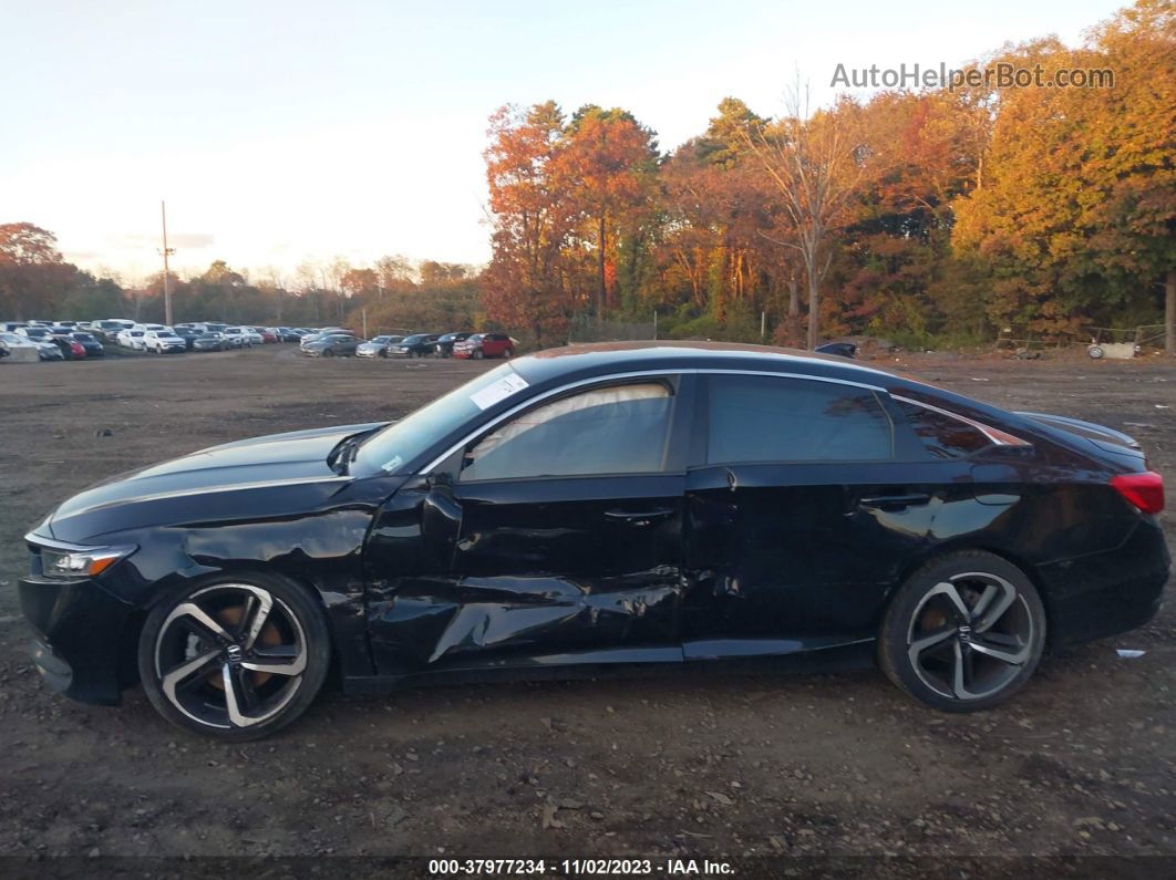 2019 Honda Accord Sport Black vin: 1HGCV1F37KA026874