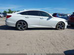 2019 Honda Accord Sport White vin: 1HGCV1F37KA057249