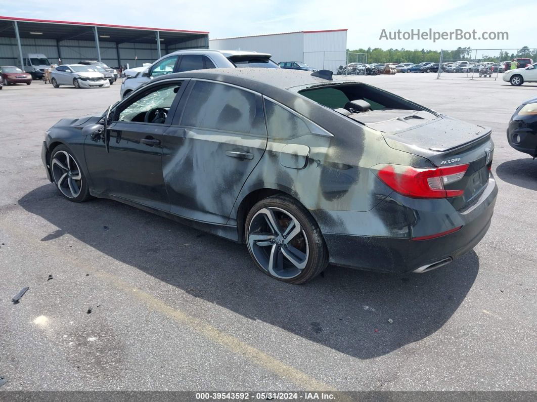 2019 Honda Accord Sport Black vin: 1HGCV1F37KA057509