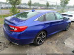 2019 Honda Accord Sedan Sport 1.5t Blue vin: 1HGCV1F37KA083172