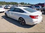 2019 Honda Accord Sedan Sport 1.5t White vin: 1HGCV1F37KA089361