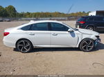 2019 Honda Accord Sedan Sport 1.5t White vin: 1HGCV1F37KA089361