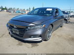 2019 Honda Accord Sport Gray vin: 1HGCV1F37KA099341