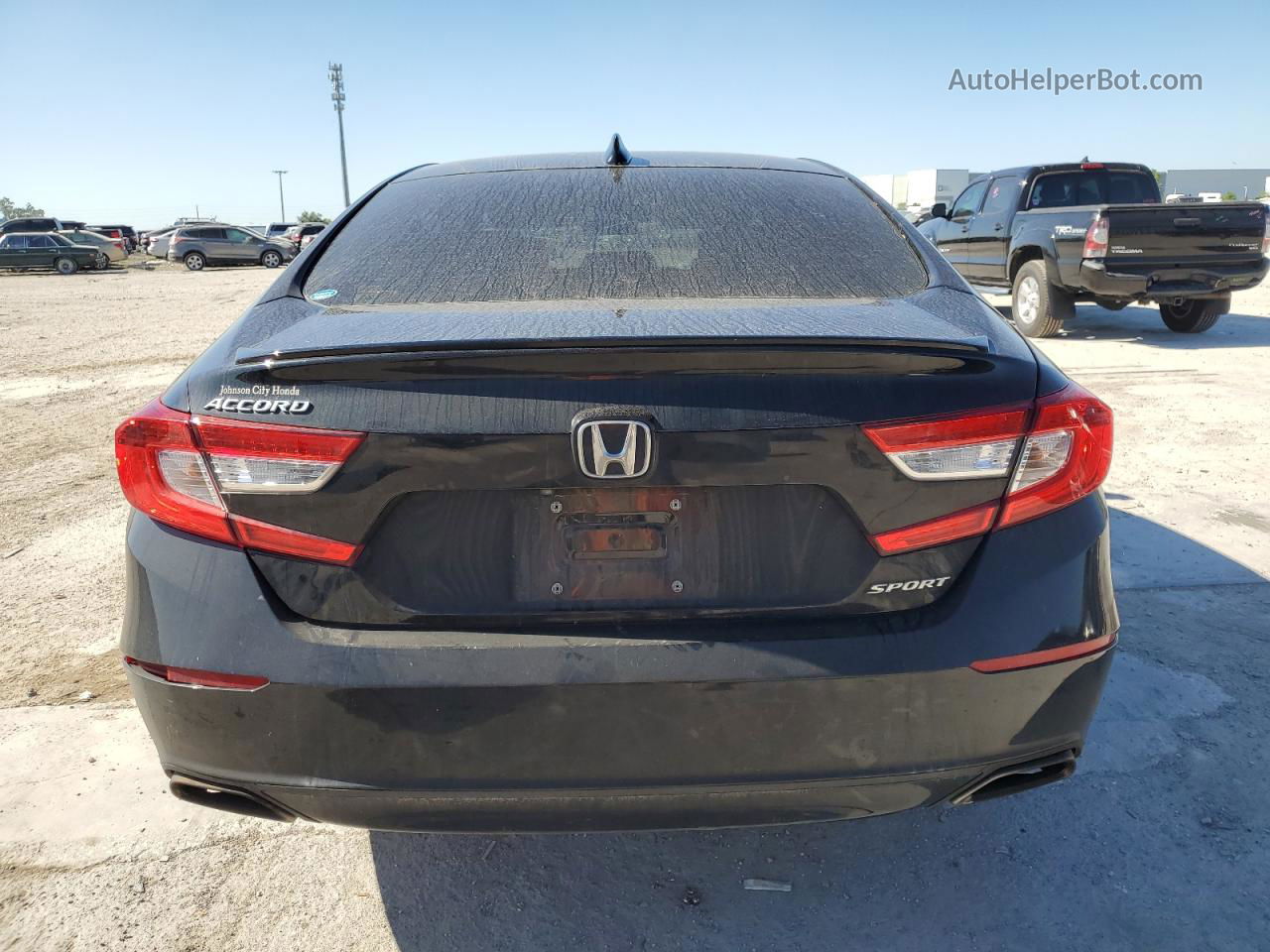 2019 Honda Accord Sport Black vin: 1HGCV1F37KA103422