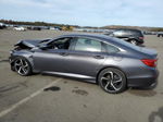 2019 Honda Accord Sport Gray vin: 1HGCV1F37KA148859