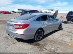 2020 Honda Accord Sport Silver vin: 1HGCV1F37LA049735