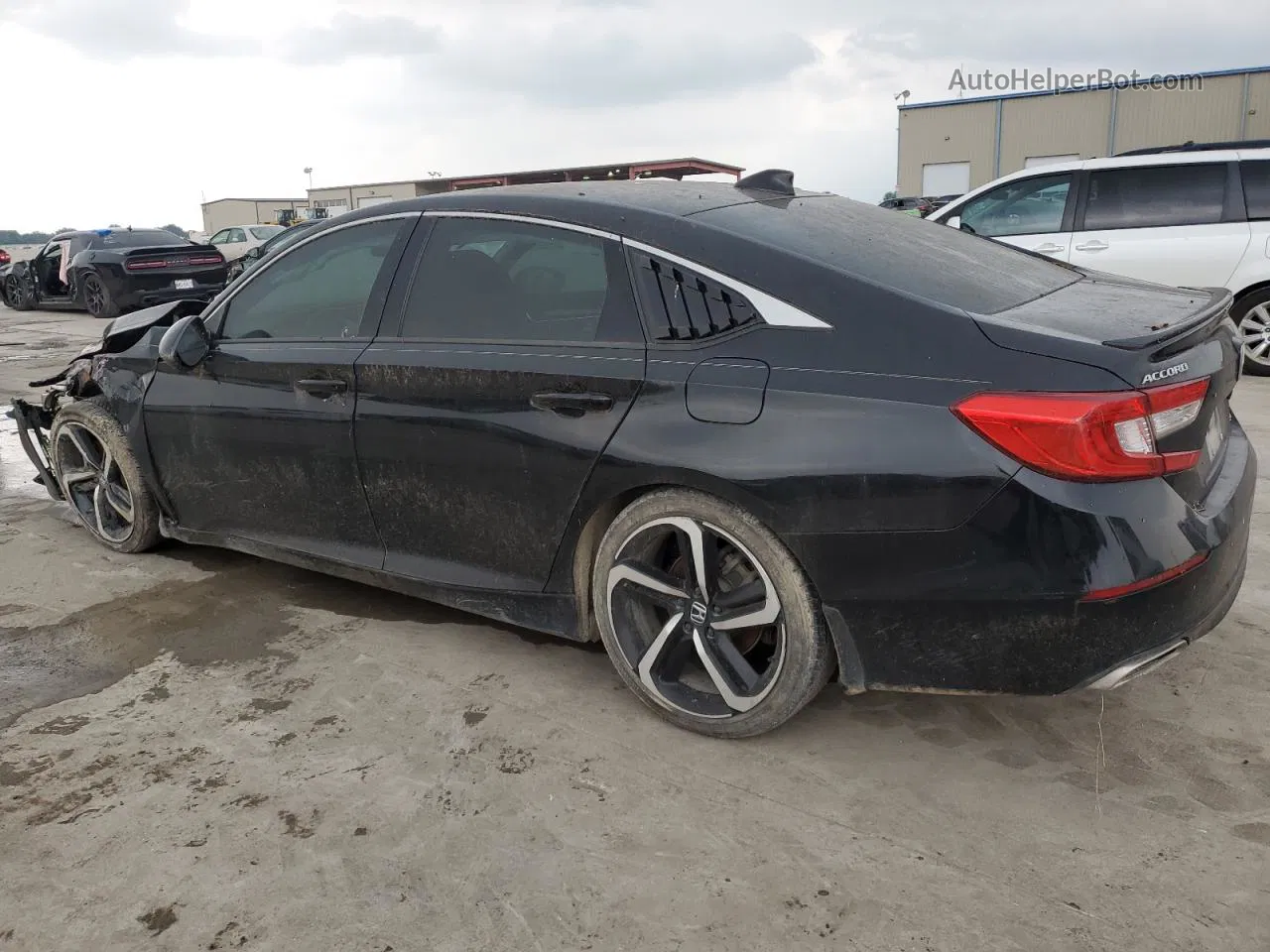 2020 Honda Accord Sport Black vin: 1HGCV1F37LA080807