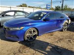 2018 Honda Accord Sport Blue vin: 1HGCV1F38JA152207