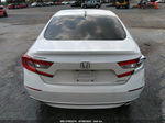 2018 Honda Accord Sedan Sport 1.5t White vin: 1HGCV1F38JA164146