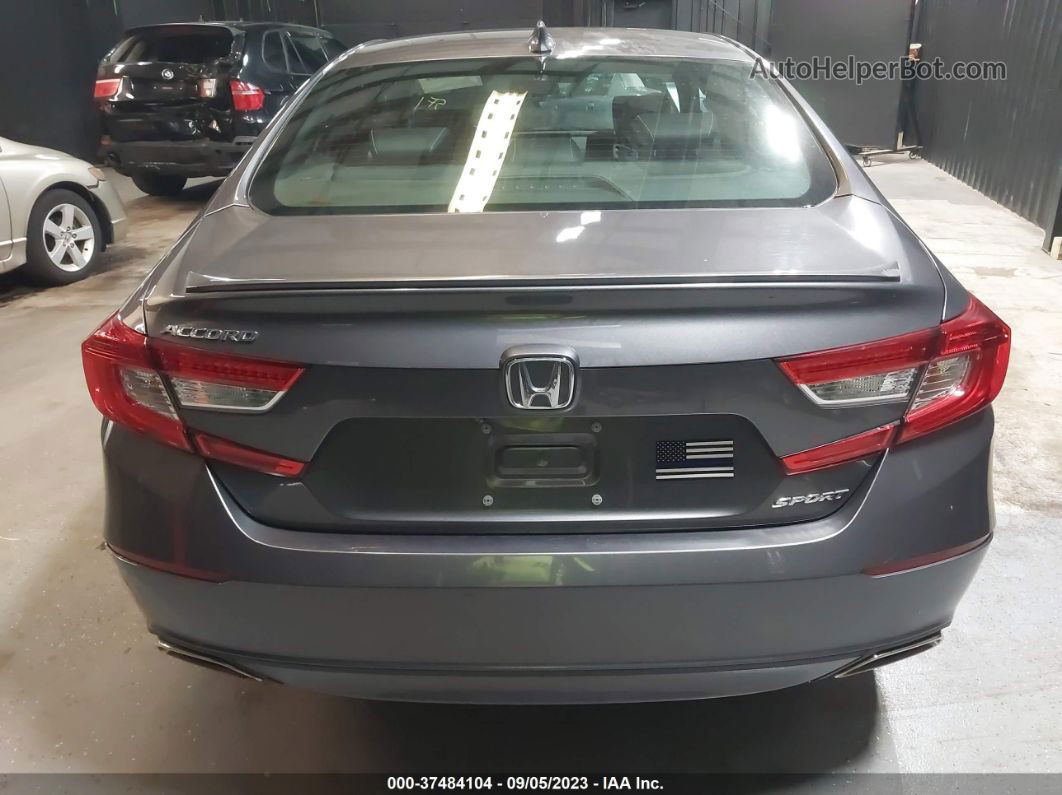 2018 Honda Accord Sedan Sport 1.5t Серый vin: 1HGCV1F38JA197714