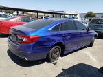 2018 Honda Accord Sport Синий vin: 1HGCV1F38JA253361