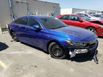 2018 Honda Accord Sport Синий vin: 1HGCV1F38JA253361