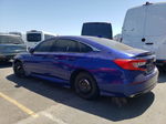 2018 Honda Accord Sport Blue vin: 1HGCV1F38JA253361