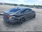 2018 Honda Accord Sport Gray vin: 1HGCV1F38JA258642