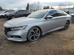 2018 Honda Accord Sport Silver vin: 1HGCV1F38JA812097