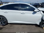 2019 Honda Accord Sport White vin: 1HGCV1F38KA009176