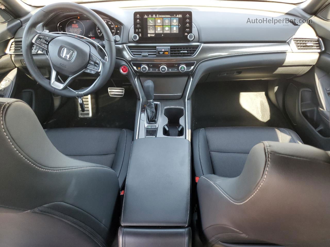 2019 Honda Accord Sport Gray vin: 1HGCV1F38KA083875