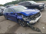 2020 Honda Accord Sport Blue vin: 1HGCV1F38LA057326