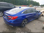 2020 Honda Accord Sport Blue vin: 1HGCV1F38LA057326