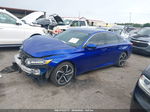 2020 Honda Accord Sport Blue vin: 1HGCV1F38LA057326