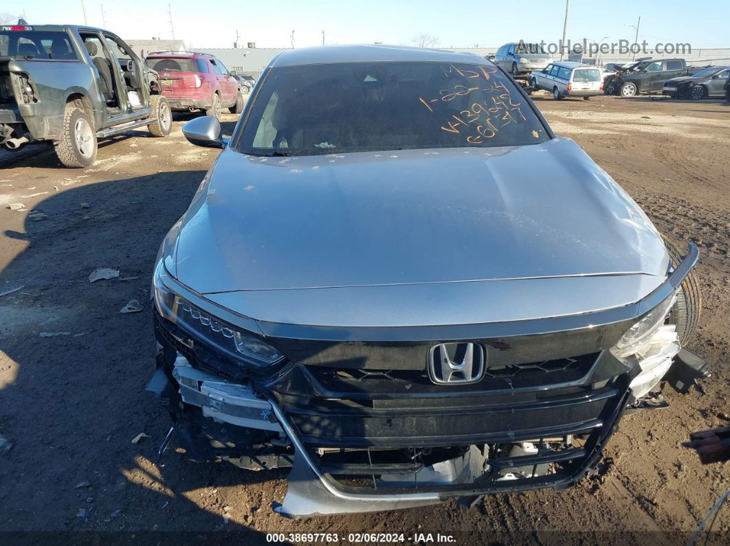 2020 Honda Accord Sport Silver vin: 1HGCV1F38LA139248