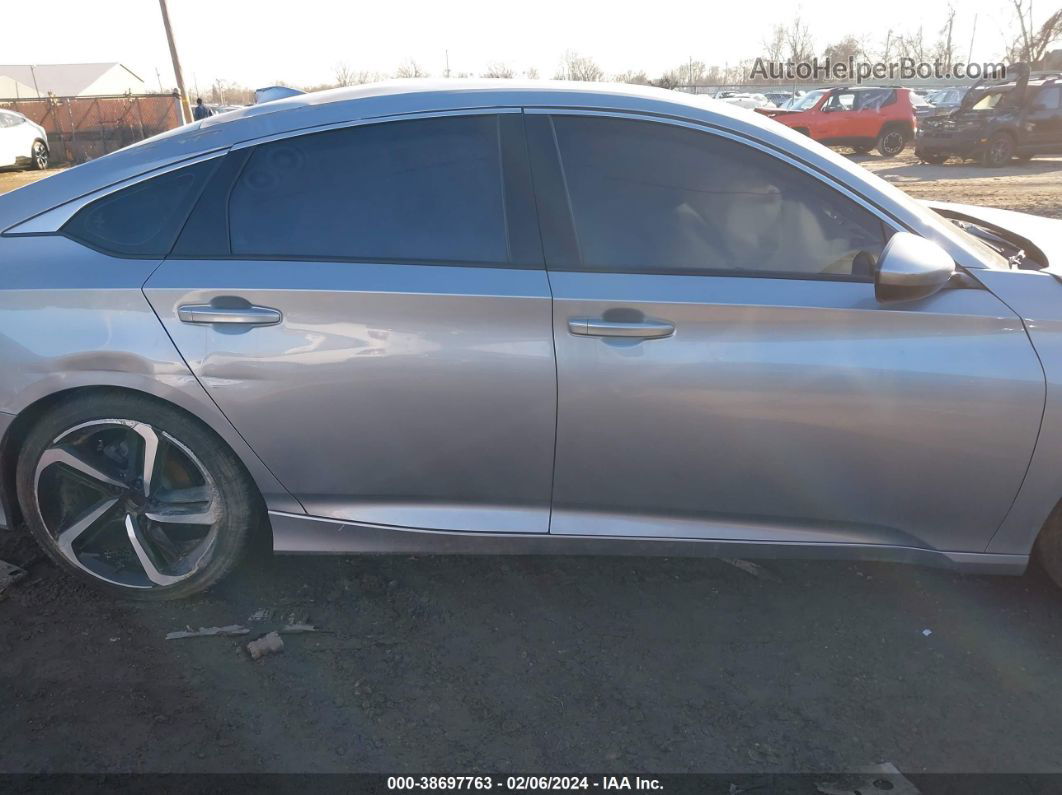 2020 Honda Accord Sport Серебряный vin: 1HGCV1F38LA139248