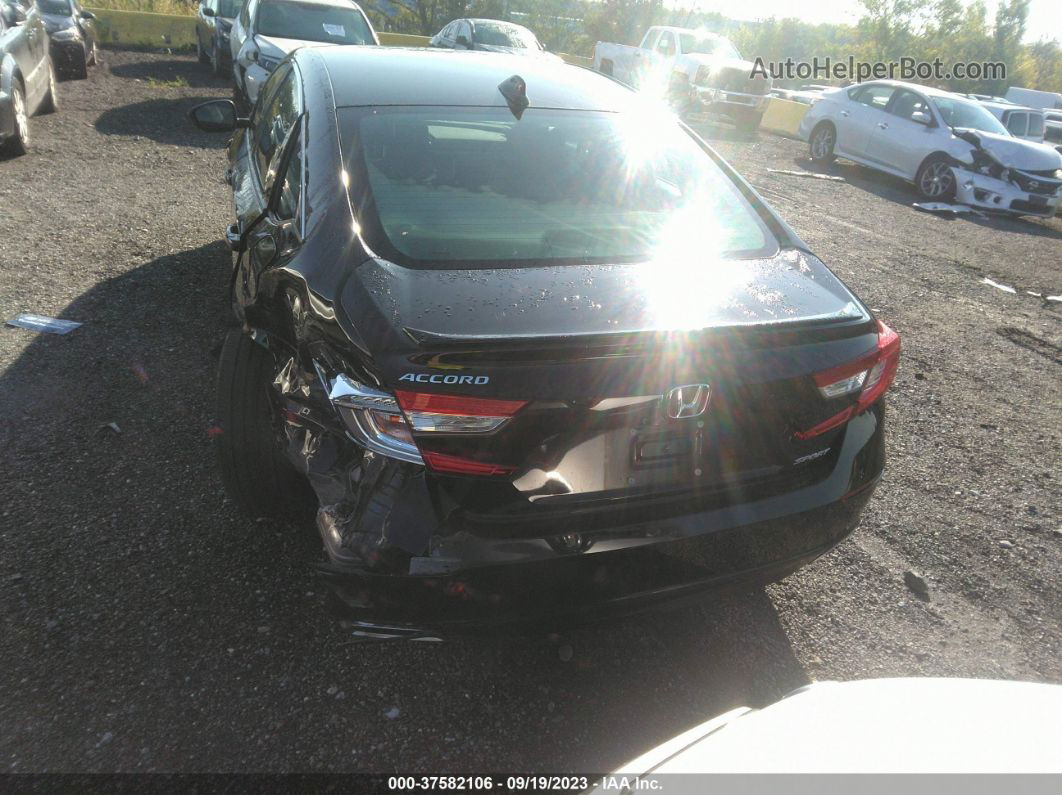 2020 Honda Accord Sport Black vin: 1HGCV1F38LA146944