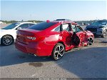 2018 Honda Accord Sedan Sport 1.5t Red vin: 1HGCV1F39JA031895