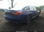 2018 Honda Accord Sport Blue vin: 1HGCV1F39JA174815