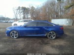 2018 Honda Accord Sport Blue vin: 1HGCV1F39JA174815