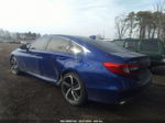 2018 Honda Accord Sport Blue vin: 1HGCV1F39JA174815