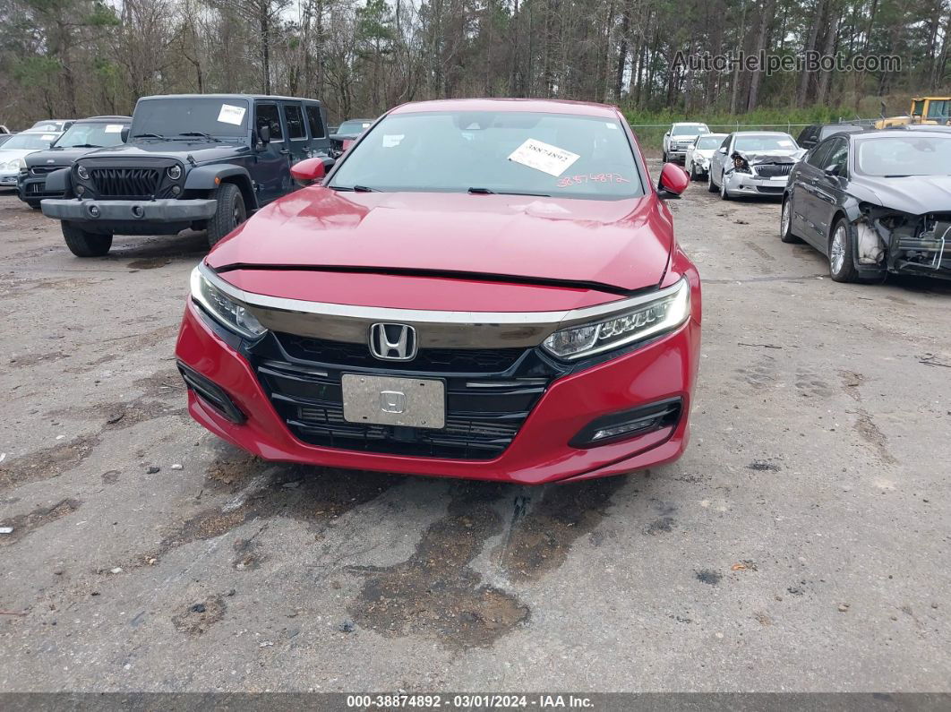 2018 Honda Accord Sport Red vin: 1HGCV1F39JA182400