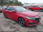 2018 Honda Accord Sport Красный vin: 1HGCV1F39JA182400